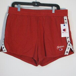 * Men's Champion Shorts XLor Med NWT $22 Red Sports Logos Drawstring Waist